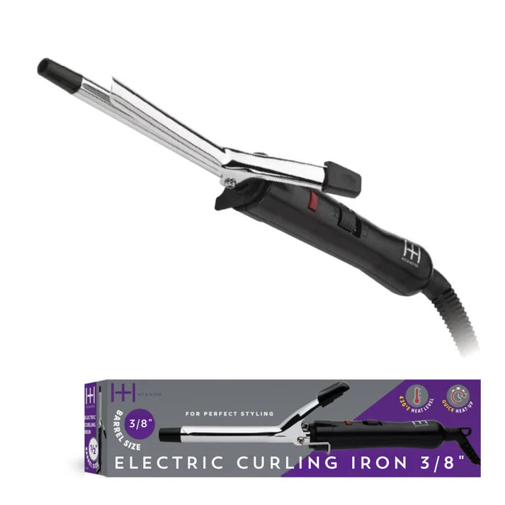 Annie-Hot & Hotter Electric Curling Iron 3/8" Silver