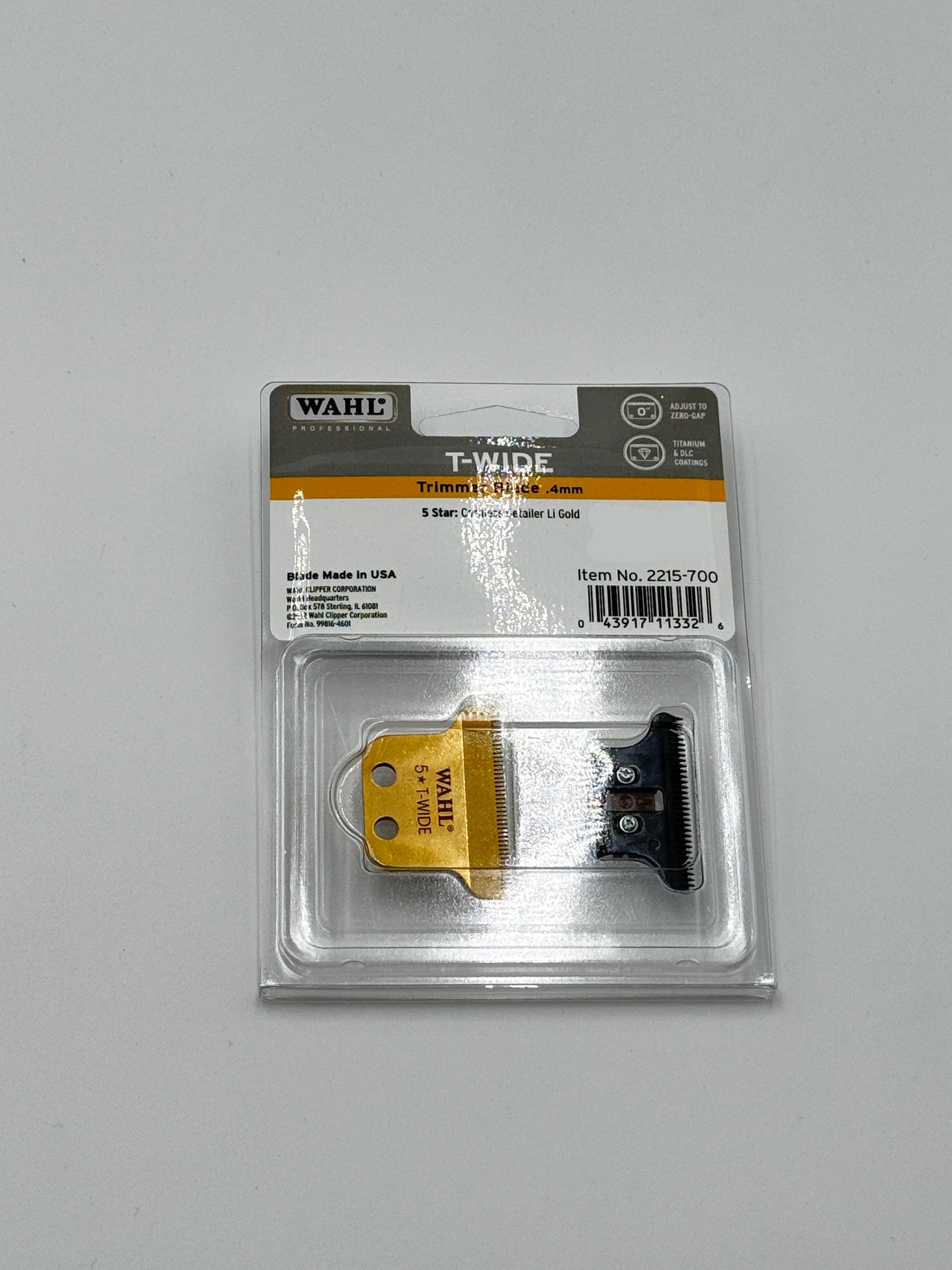 WAHL- T Wide Trimmer Blade