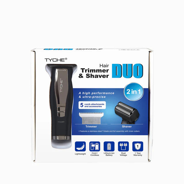 Nicka K-Tyche Duo Hair Trimmer & Shaver