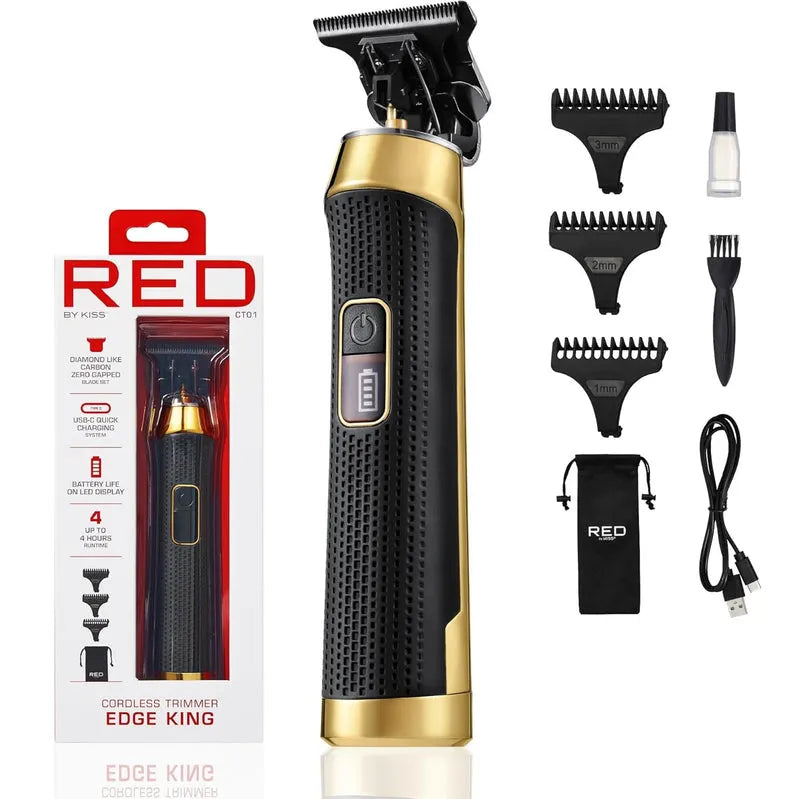 Red by Kiss Edge King Cordless Trimmer #CT01