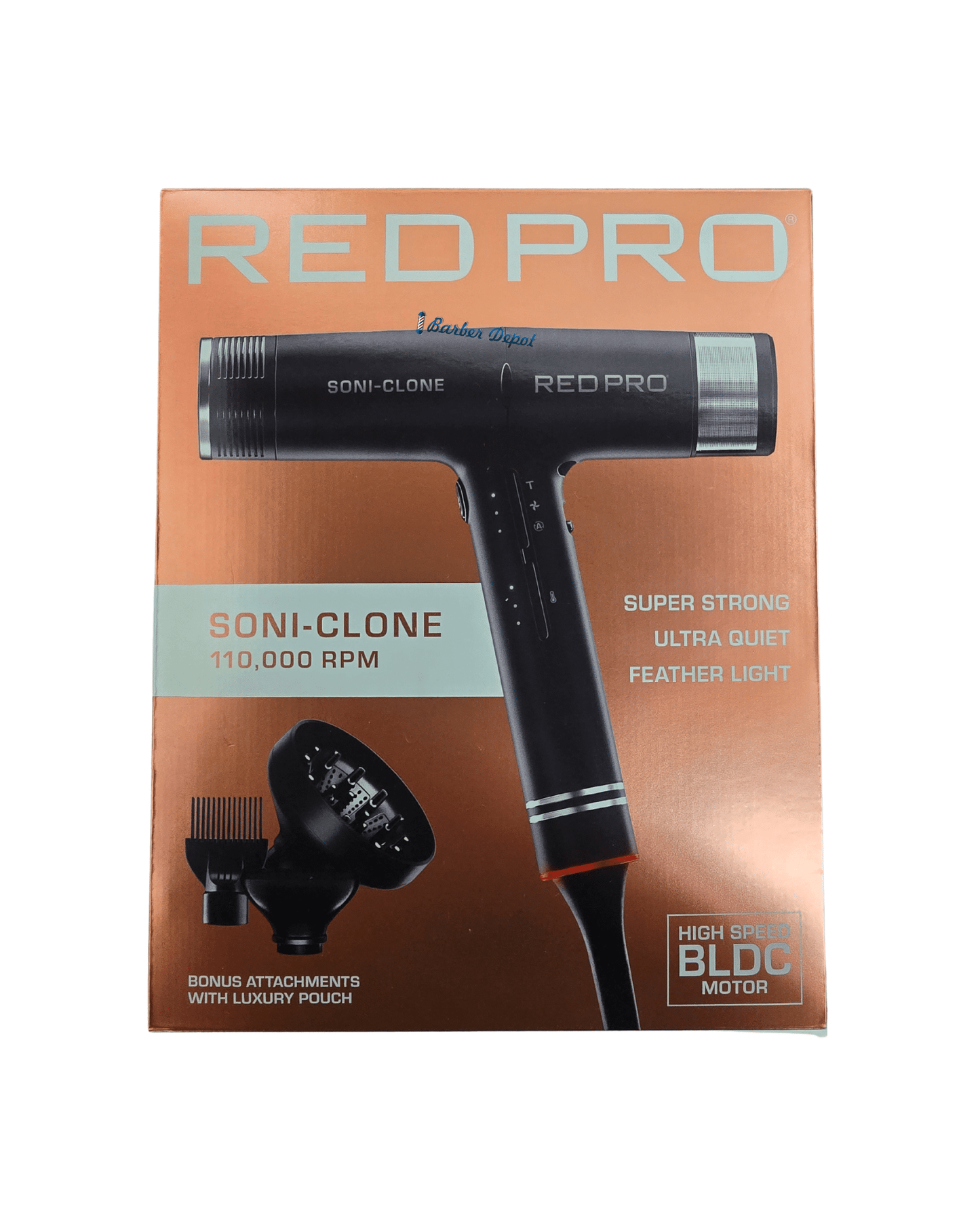 RED by KISS Red PRO Hair Dryer Soni-Clone 110,000 RPM