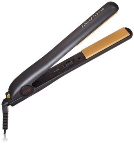 Nicka K-Tyche Gold Hair Straightener 1 1/2" Plate Flat Iron