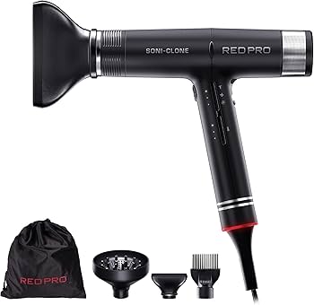 RED by KISS Red PRO Hair Dryer Soni-Clone 110,000 RPM