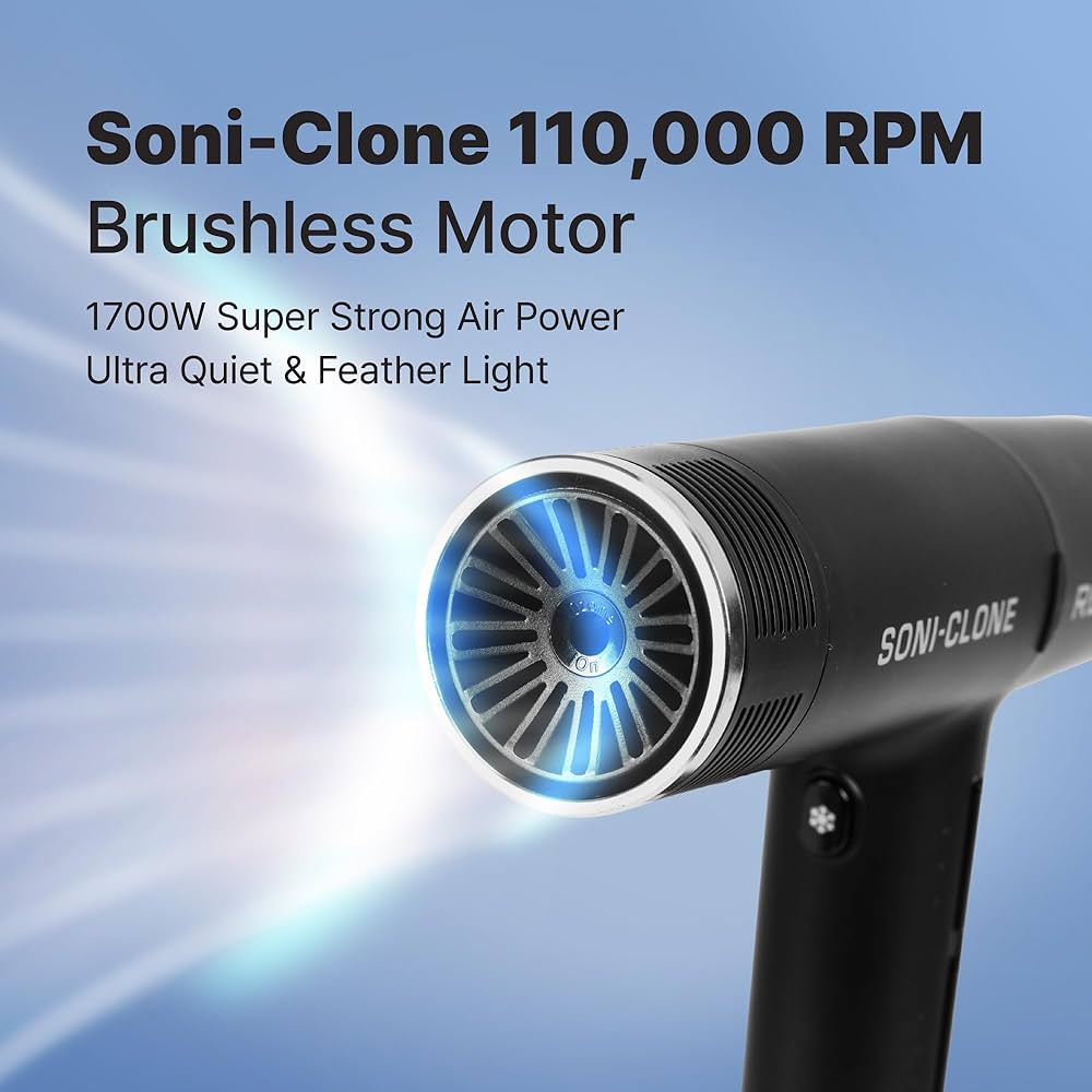 RED by KISS Red PRO Hair Dryer Soni-Clone 110,000 RPM