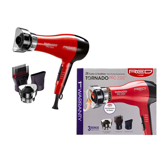 RED by KISS Tornado Pro 2000 Blow Dryer