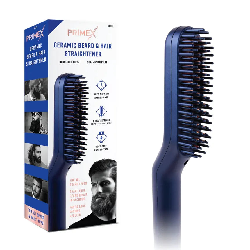 PrimeX Ceramic Beard & Hair Straightener