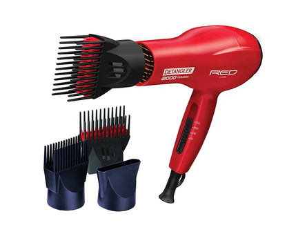 RED by KISS 2000 CERAMIC DETANGLER DRYER