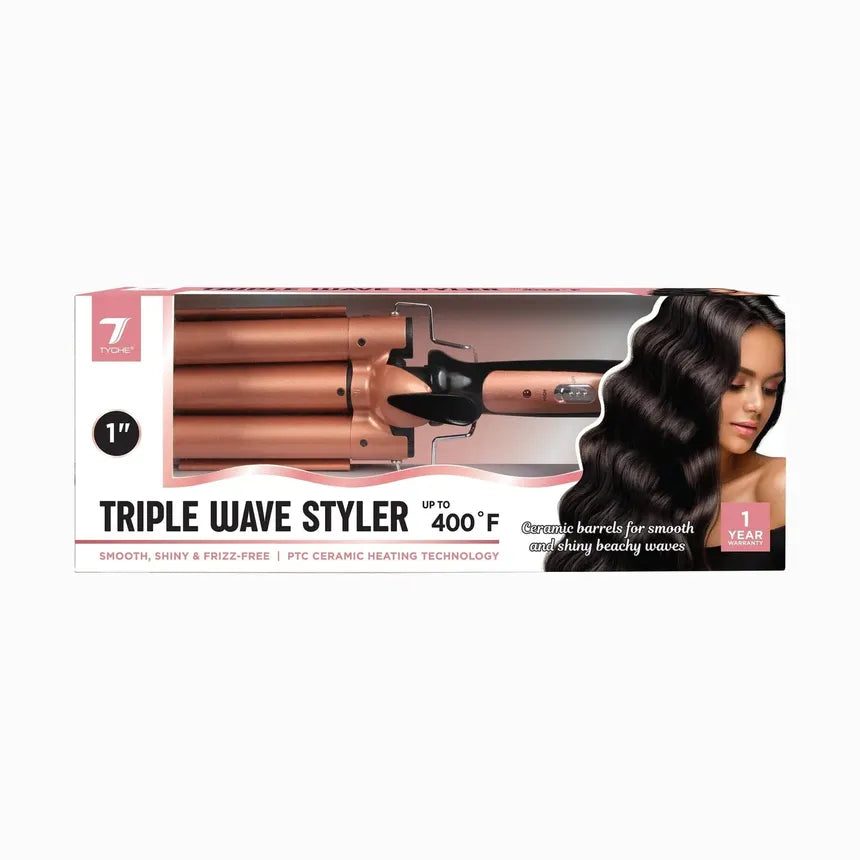 Nicka K-Tyche Triple Wave Styler 1”