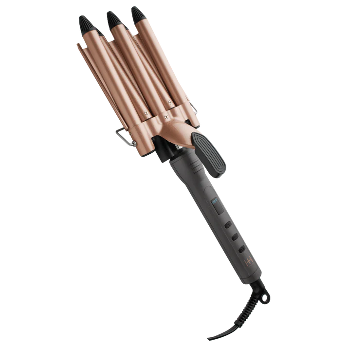 Annie-Hot & Hotter 5 Barrel Digital Ceramic Curling Iron 3/4'' Rose Gold