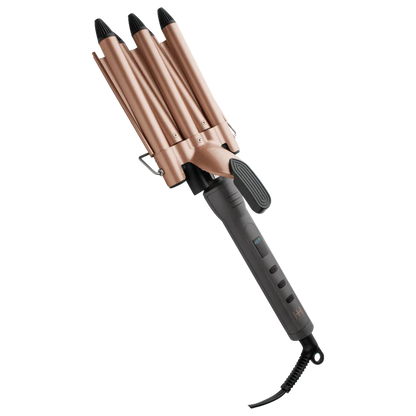 Annie-Hot & Hotter 5 Barrel Digital Ceramic Curling Iron 3/4'' Rose Gold