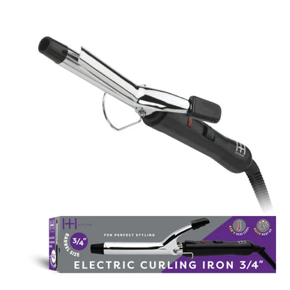 Annie-Hot & Hotter Electric Curling Iron 3/4" Silver