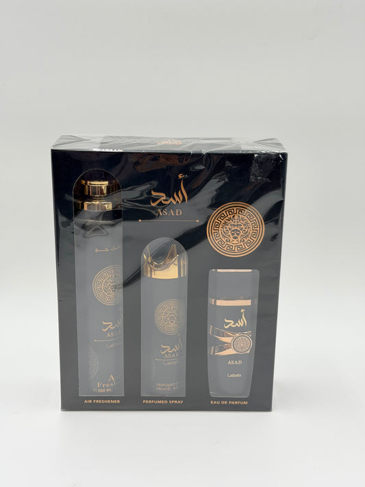 Lattafa-ASAD Black Gift Set