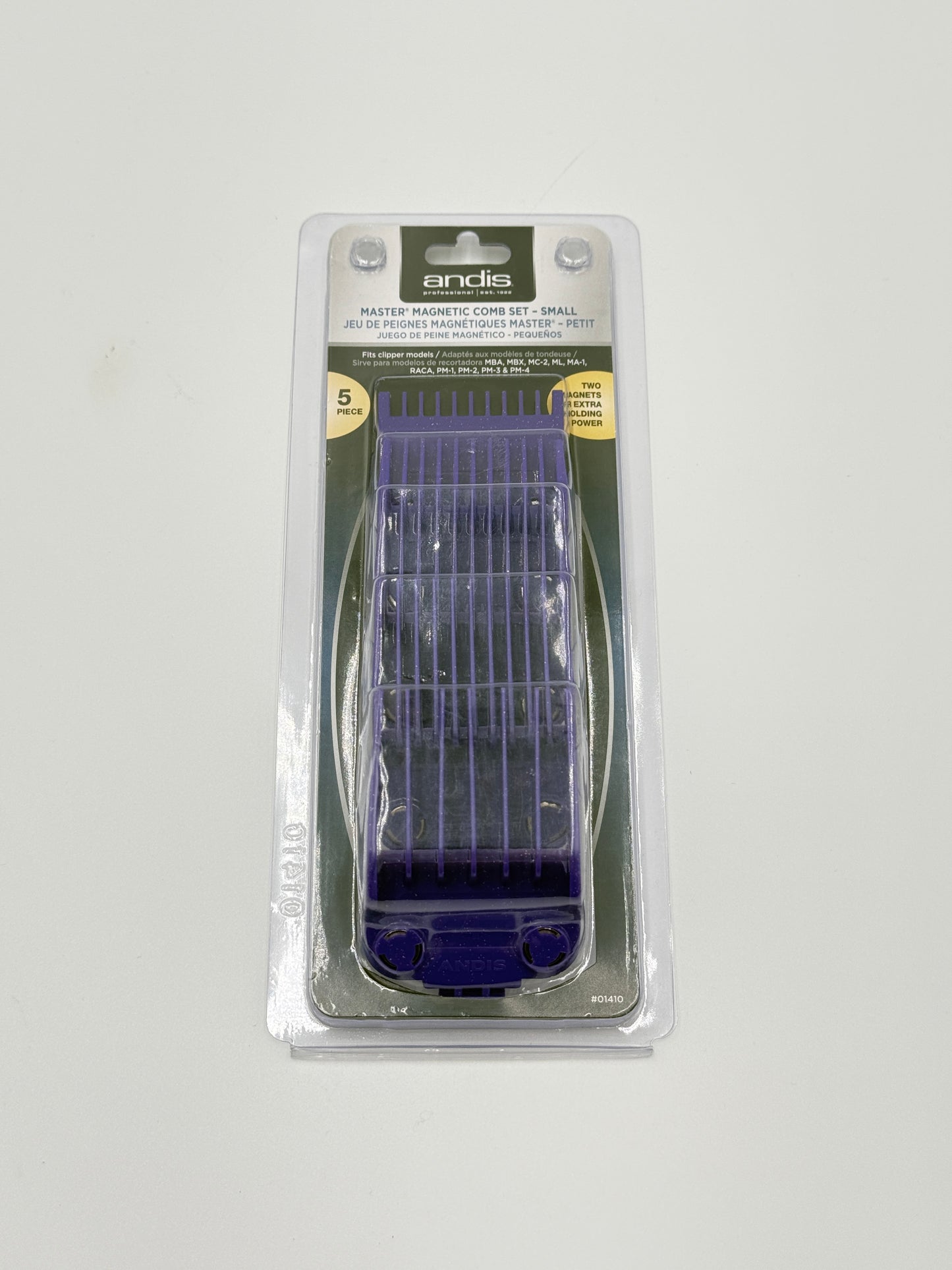 ANDIS- Master Magnetic Comb Set-Small