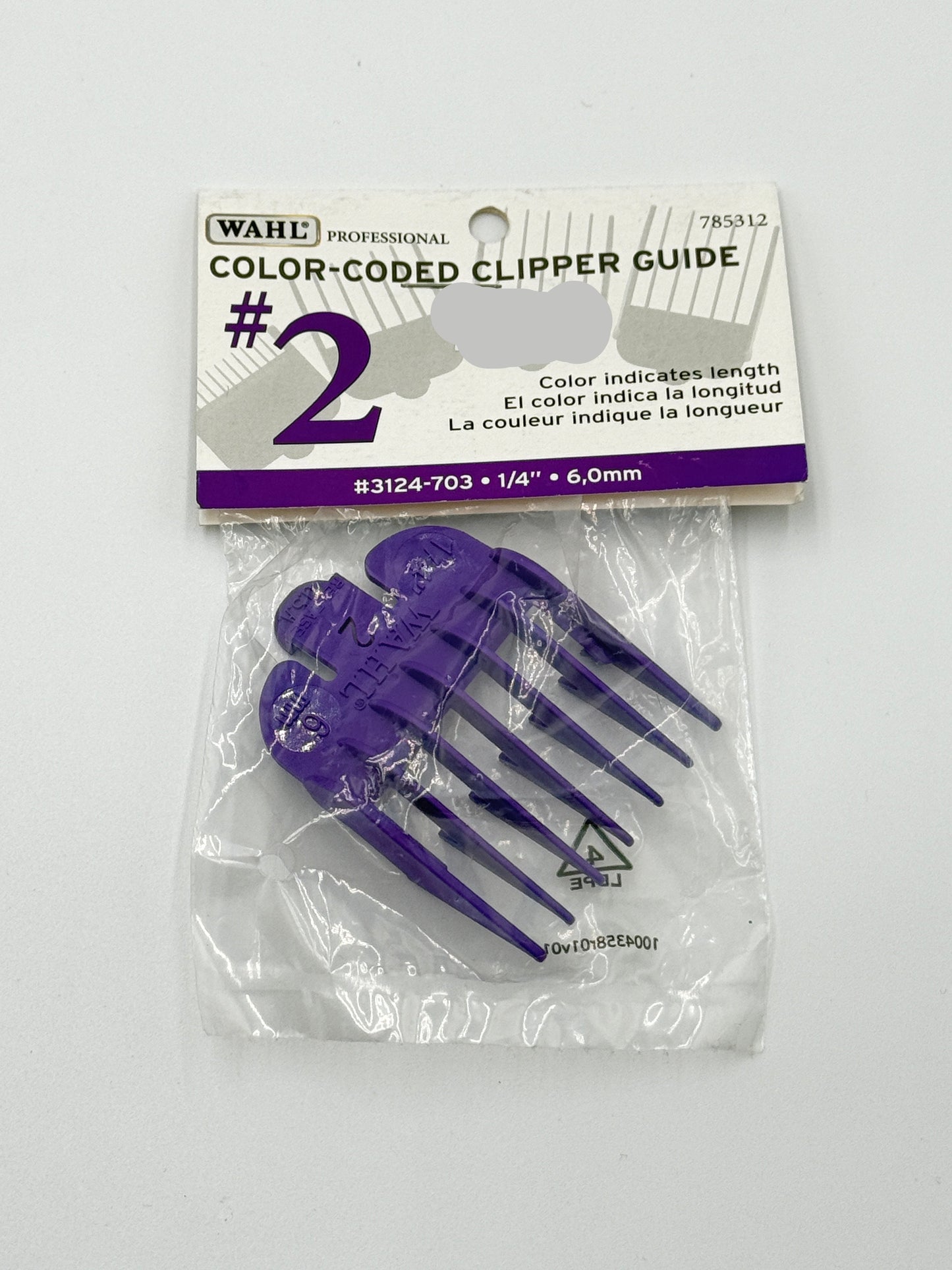 WAHL-Color Coded Clipper Guide #2