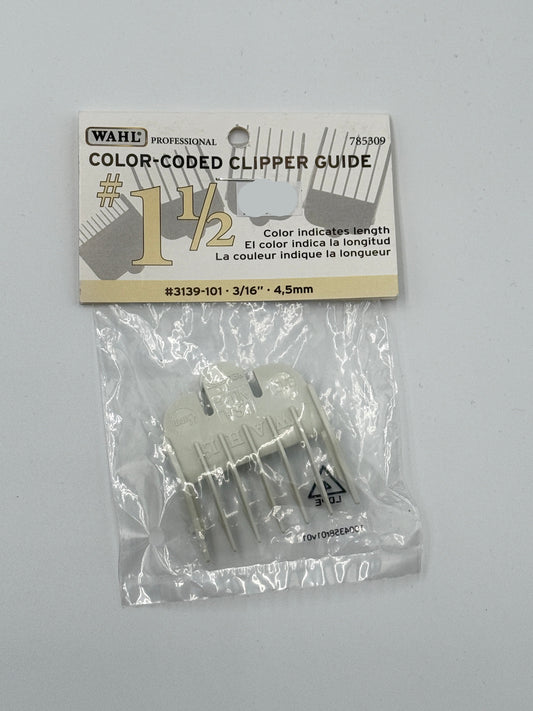 WAHL-Color Coded Clipper Guide #1 1/2