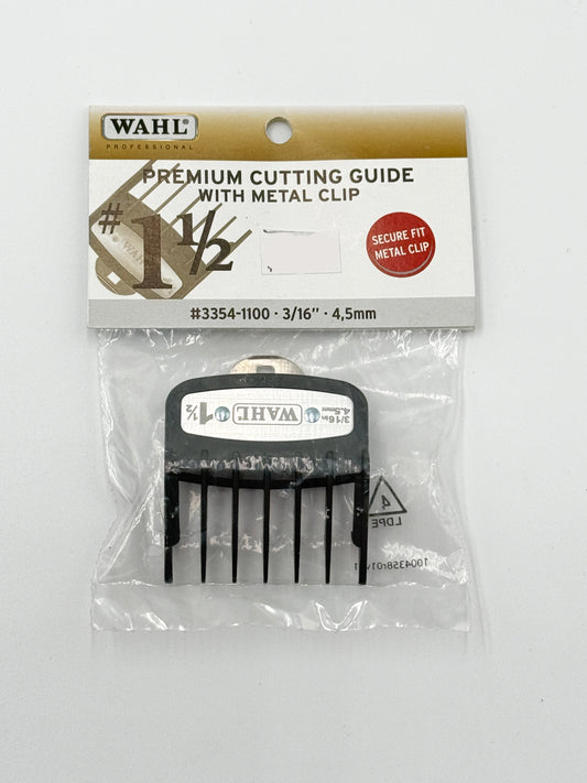 WAHL-Premium Cutting Guide With Metal Clip #1 1/2