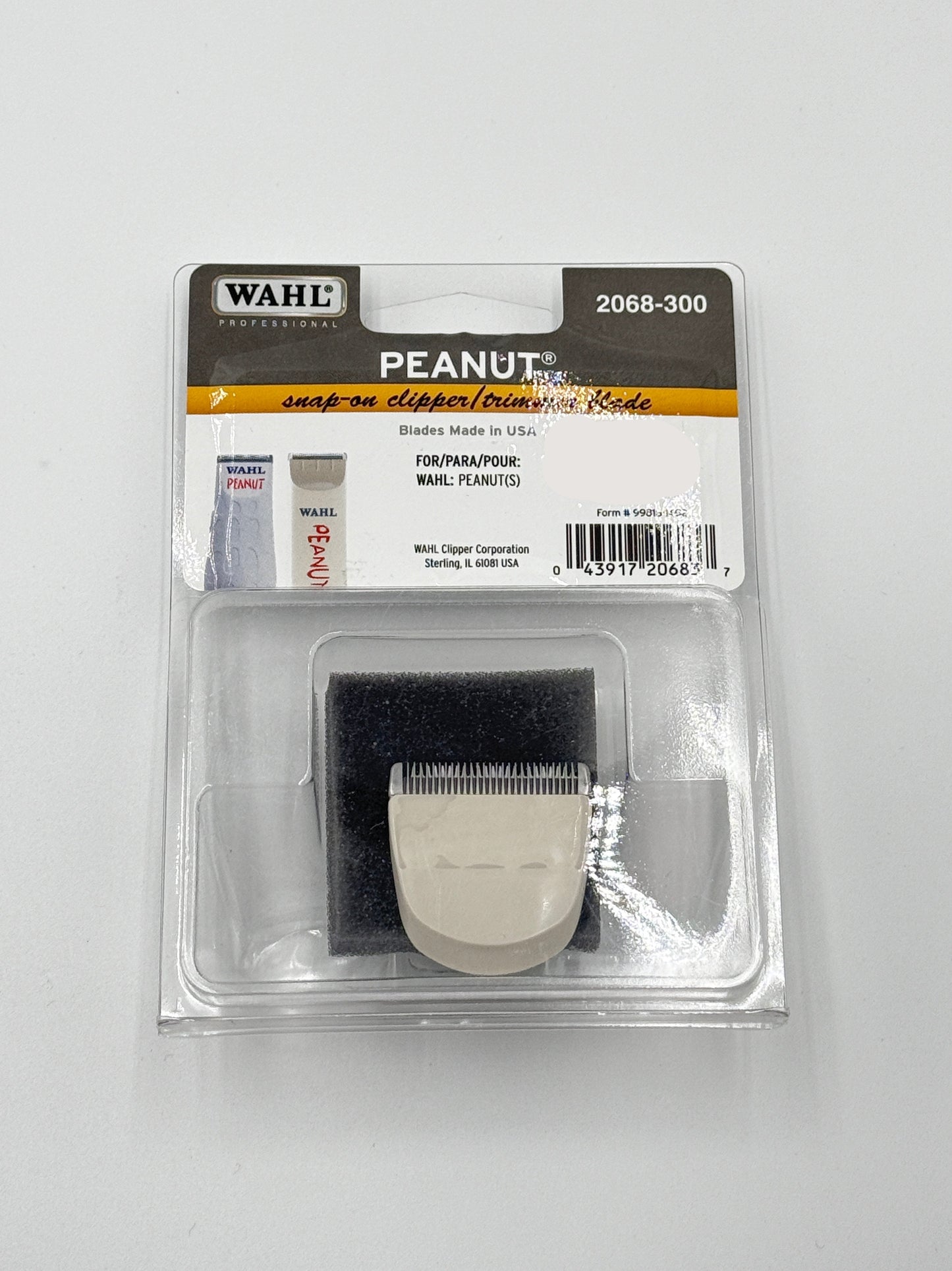 WAHL- Peanut Clipper/Trimmer Snap-on Blade