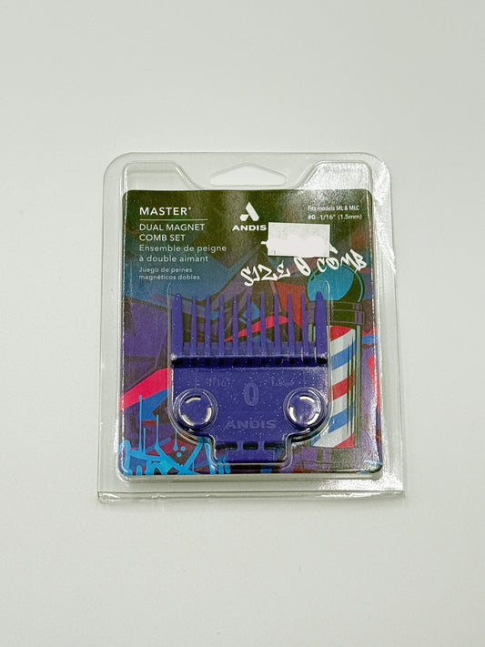 ANDIS Master Dual Magnet Comb Set
