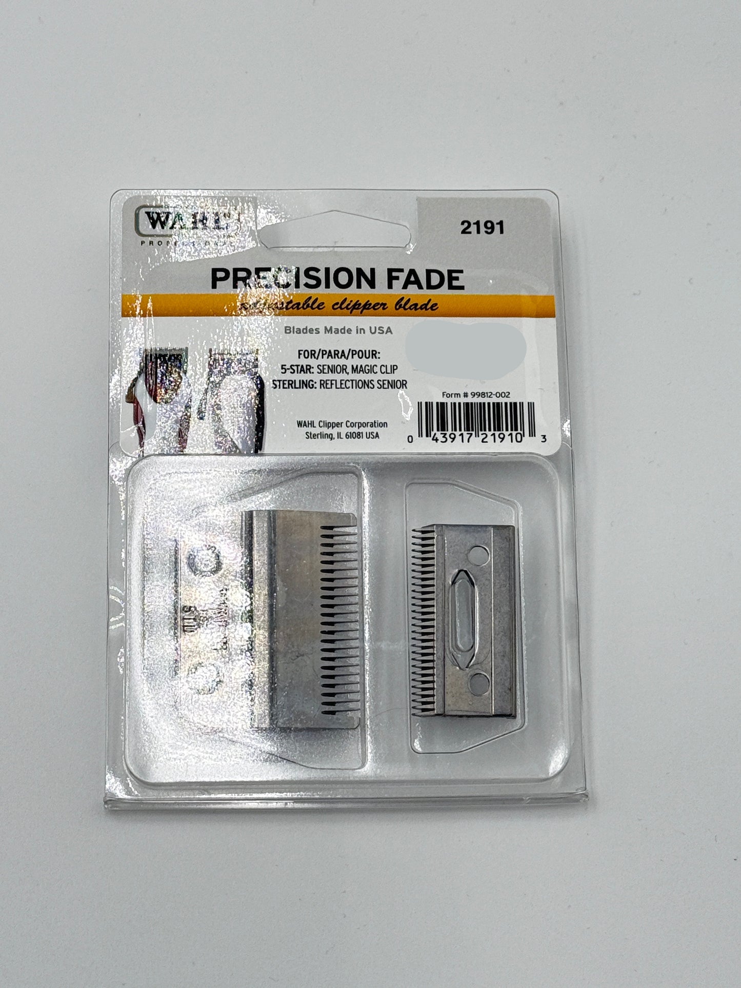 WAHL- Precision Fade Clipper Blade