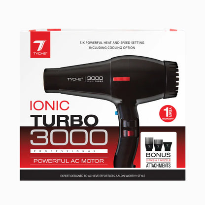 Nicka K-Tyche Ionic Turbo Jet 3000 Hair Dryer