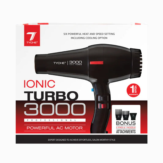 Nicka K-Tyche Ionic Turbo Jet 3000 Hair Dryer