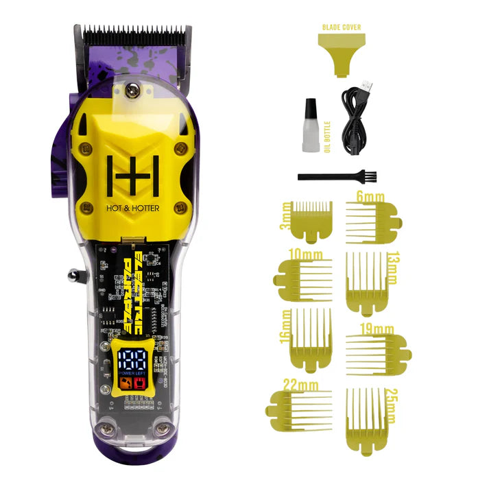 Annie-Hot & Hotter Professional Rechargeable Clippers Electric Purple