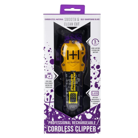 Annie-Hot & Hotter Professional Rechargeable Clippers Electric Purple