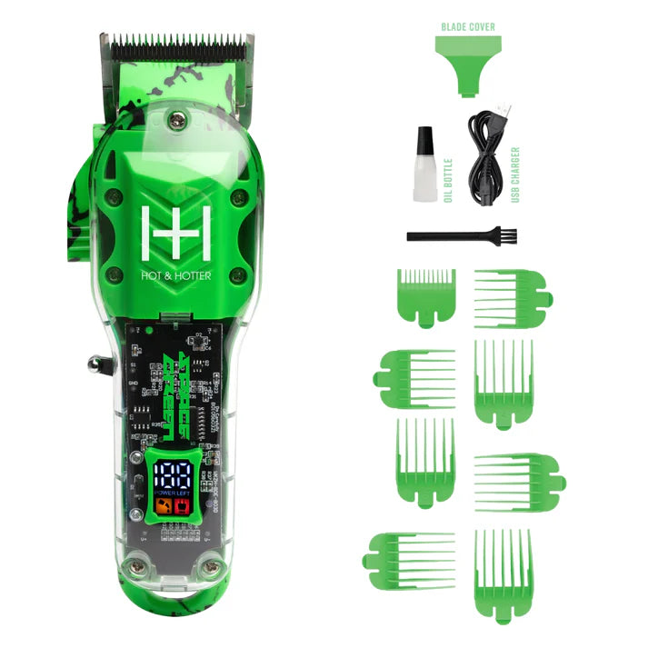 Annie-Hot & Hotter Professional Rechargeable Clippers Space Green