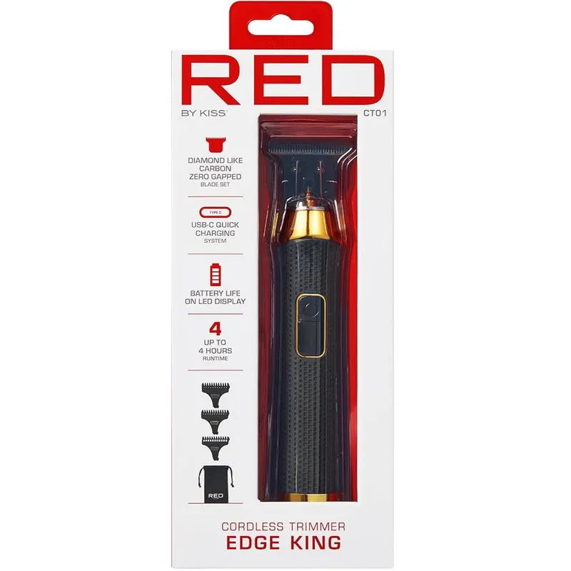 Red by Kiss Edge King Cordless Trimmer #CT01