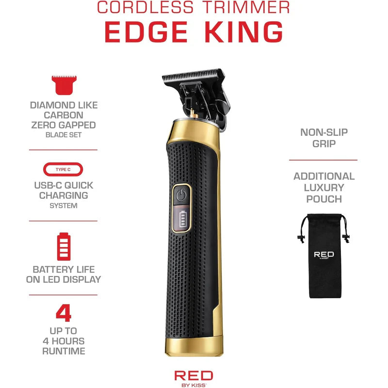 RED by KISS- Cordless Trimmer EDGE KING