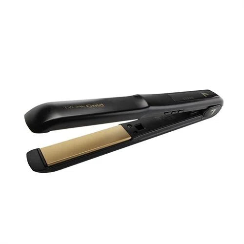 Nicka K-Tyche Gold Double Coated Gold Ceramic Flat Iron 1.5"