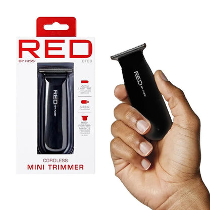 Red by Kiss Mini Cordless Hair Trimmer