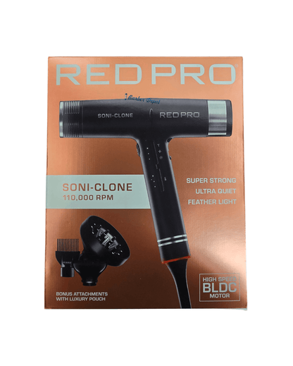 RED by KISS Red PRO Hair Dryer Soni-Clone 110,000 RPM