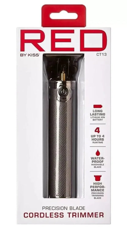 Red By Kiss Precision Blade Cordless Trimmer #CT13